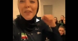 فیلم کامل خوشحالی دختران والیبالیست ایرانی در رختکن بعد از صعود به فینال