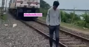 فیلم کامل برخورد وحشتناک قطار با تیک تاکر هندی (18+)