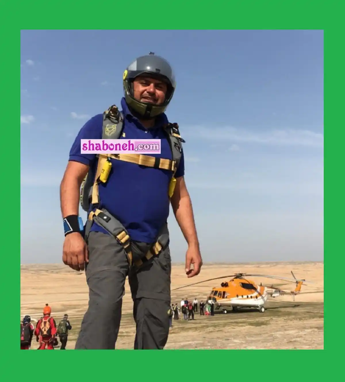 بیوگرافی سام فاتحی پاراگلایدر و همسر و فرزندان +عکس و اینستاگرام