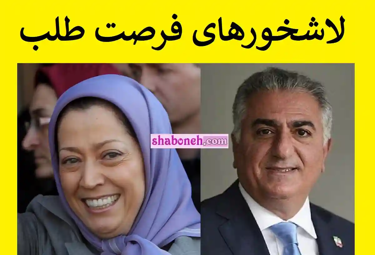 نه اینوری نه اونوری رجوی و پهلوی میخان بیان به لاشخوری