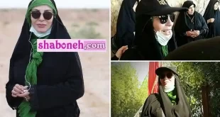 فیلم کشف حجاب افسانه بایگان بازیگر و واکنش ها و توهین ها به او +عکس