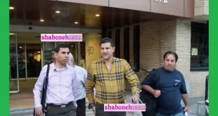 علی دایی در بیمارستان دی برای ملاقات به مجروحان اغتشاشات؟