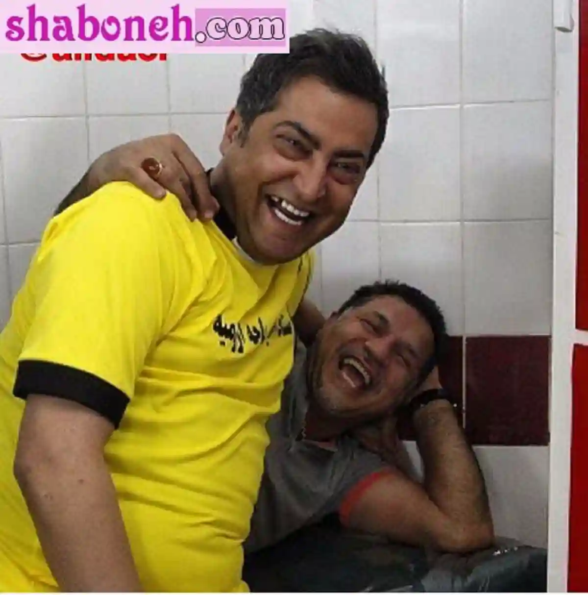 خنده علی دایی و مهرداد میناوند