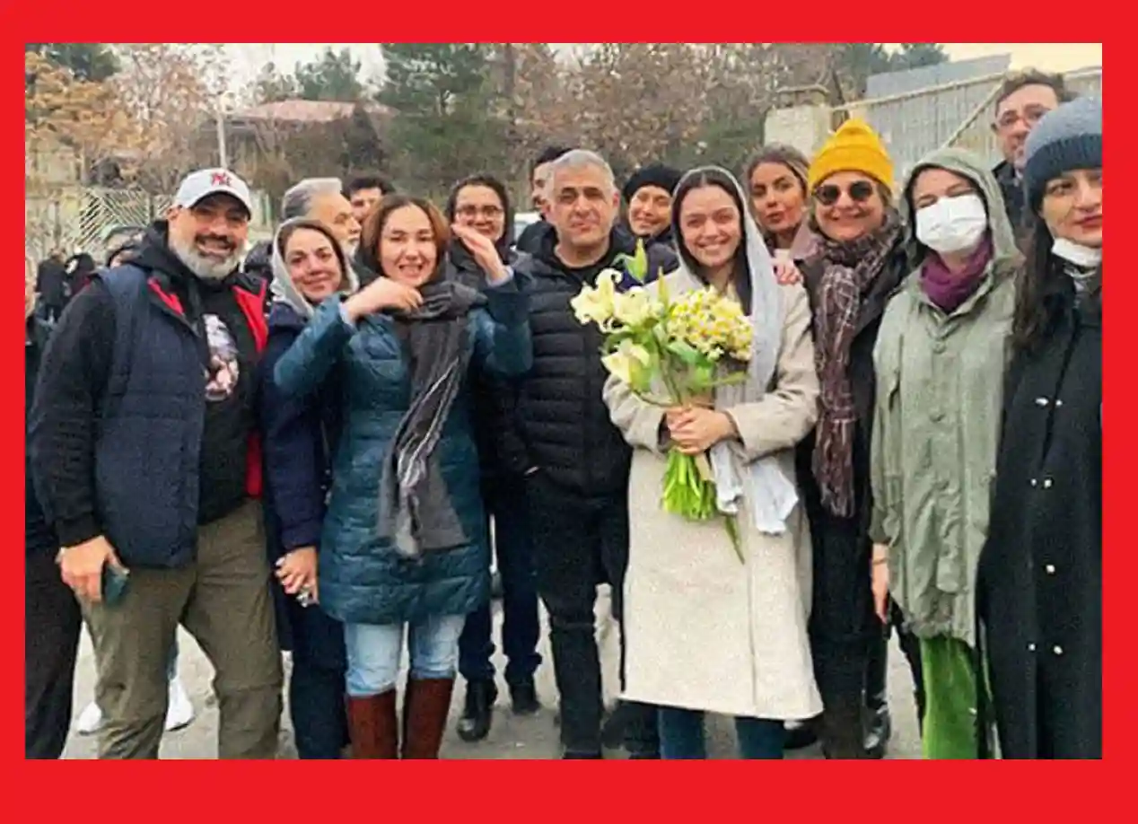 زبان دراوردن و زبان درازی ترانه علیدوستی بعد از آزادی از زندان