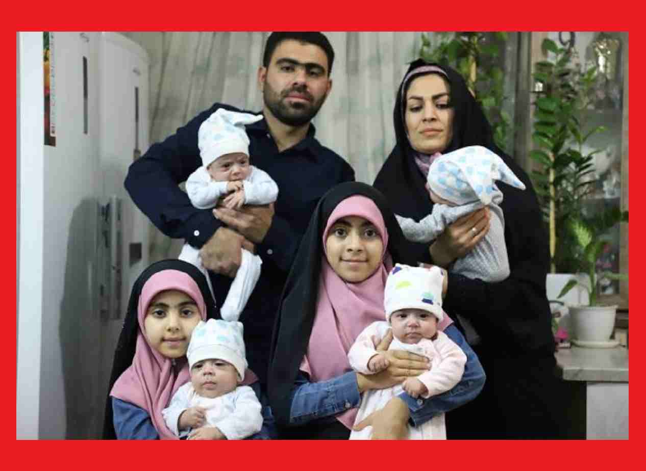 بیوگرافی مهدی مرادنیا شادترین پدر دنیا با 6 فرزند و خانه 40 متری +تصاویر