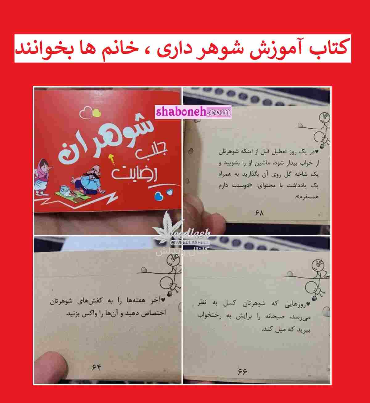 آموزش شوهرداری در کتاب جلب رضایت شوهران +عکس و واکنشها