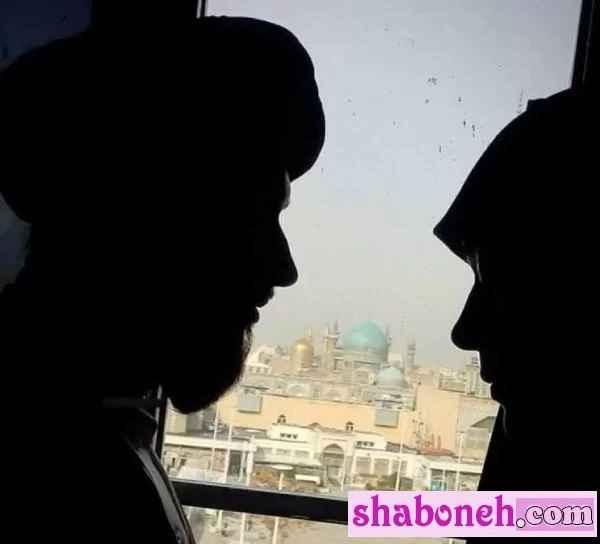 عکس جدید الهام چرخنده و  همسر آخوندش (عاشقانه و لاکچری رو به حرم)