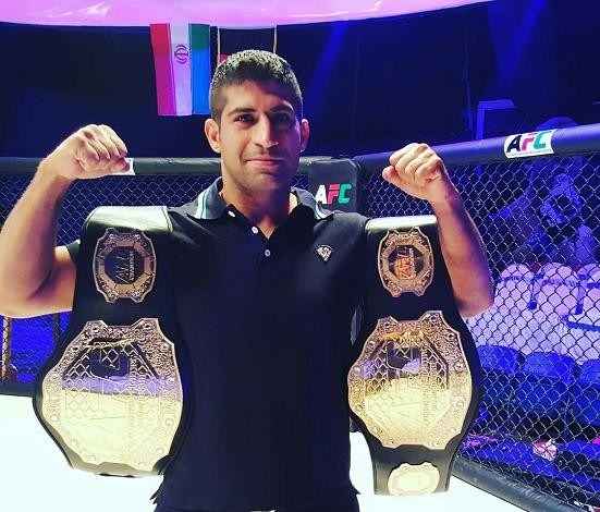 محمدجواد کاویان‌پی مرد خشن mma کار ایرانی را بشناسید مردانی که در قفس می جنگنند