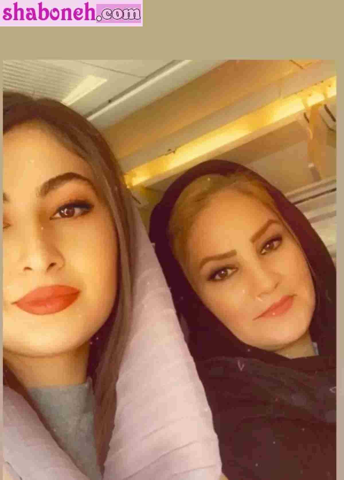 عکس مریم مومن و مادرش که کپی برابر اصل هستند