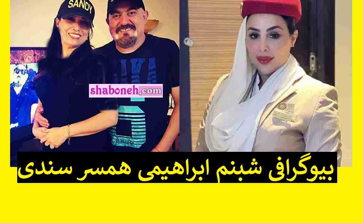 شبنم ابراهیمی کیست بیوگرافی همسر بهایی سندی +ماجرای آشنایی