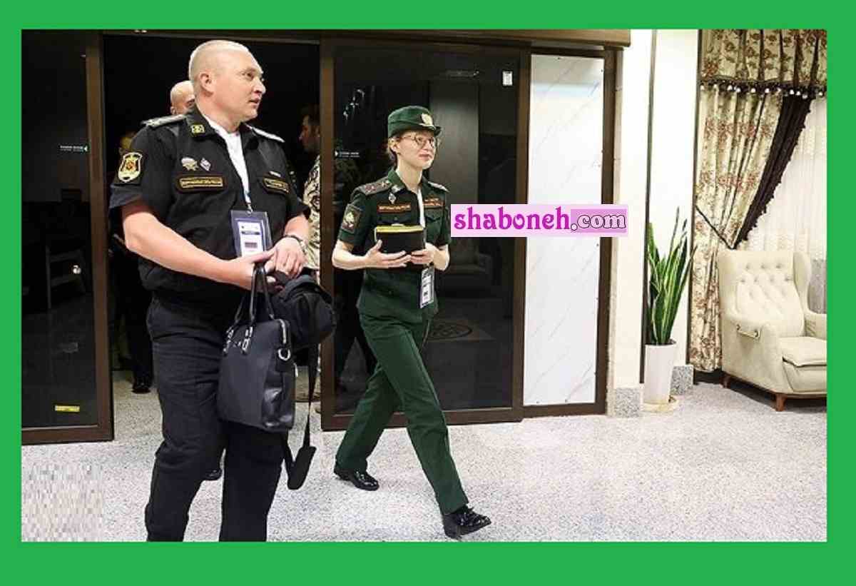 عکس افسر زن روس در ایران با پوشش و تیپ خاص را ببینید +تصاویر