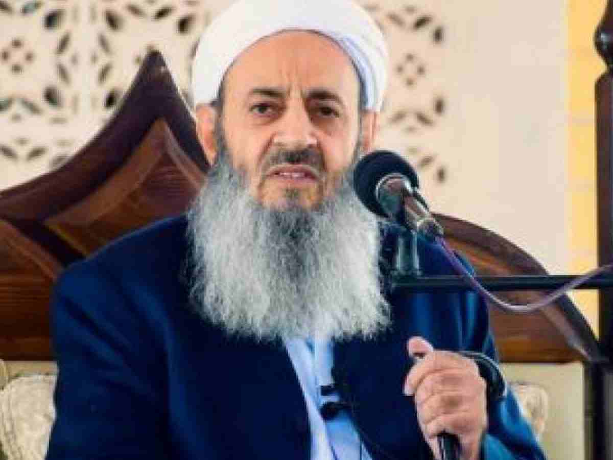 نامه دختر بلوچ به مولوی عبدالحمید که او را شست و پهن کرد