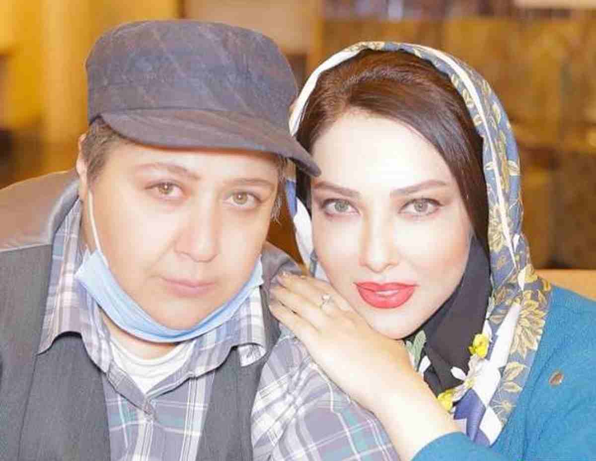 عکس جنجالی مازیار لرستانی شهره لرستانی