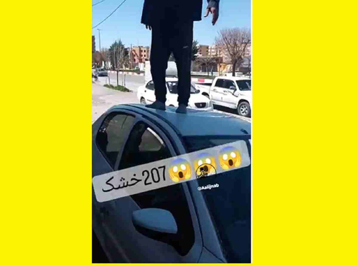 سقف پژو 207 خشک را ببینید افتضاح وحشتناک ایران خودرو سوژه شد