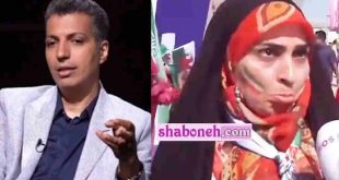 عادل فردوسی پور خانم بیکاز جام جهانی را مسخره کرد +فیلم
