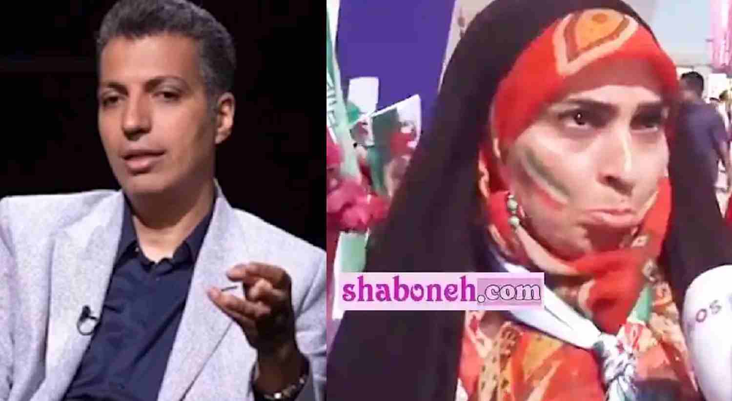 عادل فردوسی پور خانم بیکاز جام جهانی را مسخره کرد +فیلم