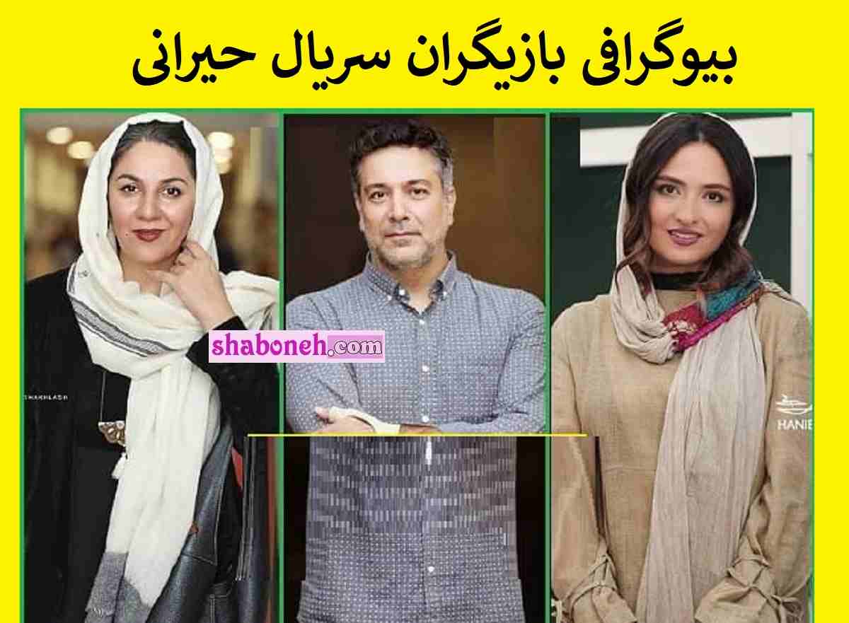 بیوگرافی بازیگران سریال حیرانی با نقش + اسامی و داستان و عکس 