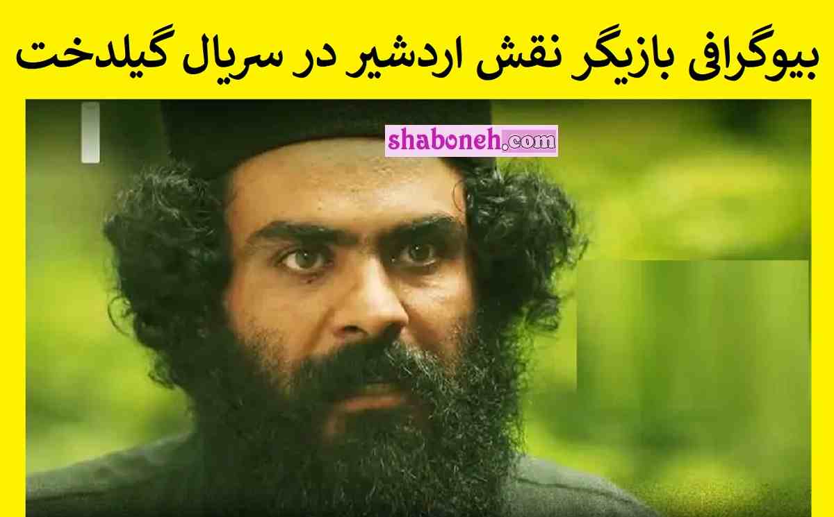 بازیگر نقش اردشیر در سریال گیلدخت کیست +بیوگرافی و عکس و سوابق