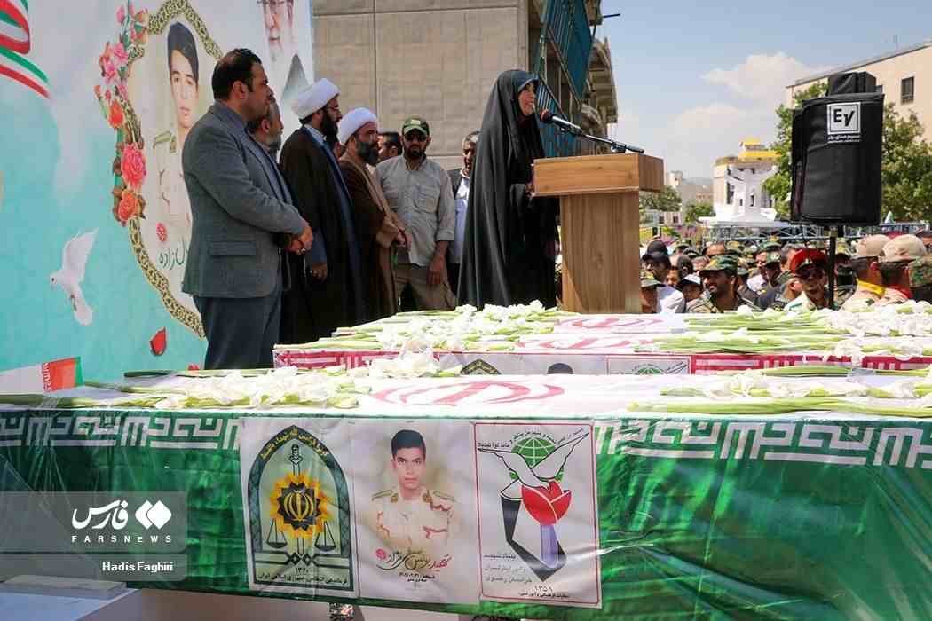 فیلم سخنرانی الهام چرخنده برای خانواده مرزبان سراوان جنجال شد