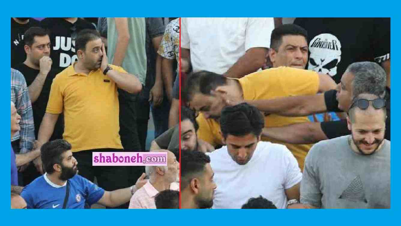 فیلم کامل درگیری هانی کرده در تمرین استقلال و کتک زدن هواداران