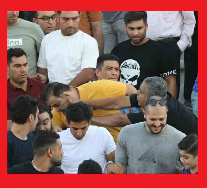 فیلم کامل درگیری هانی کرده در تمرین استقلال +پشت پرده و تصاویر