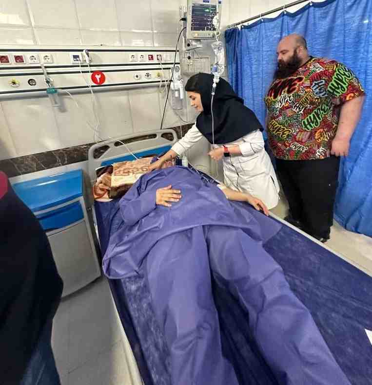 بیماری محسن ابراهیم زاده چیست فیلم غش کردن و بستری شدن