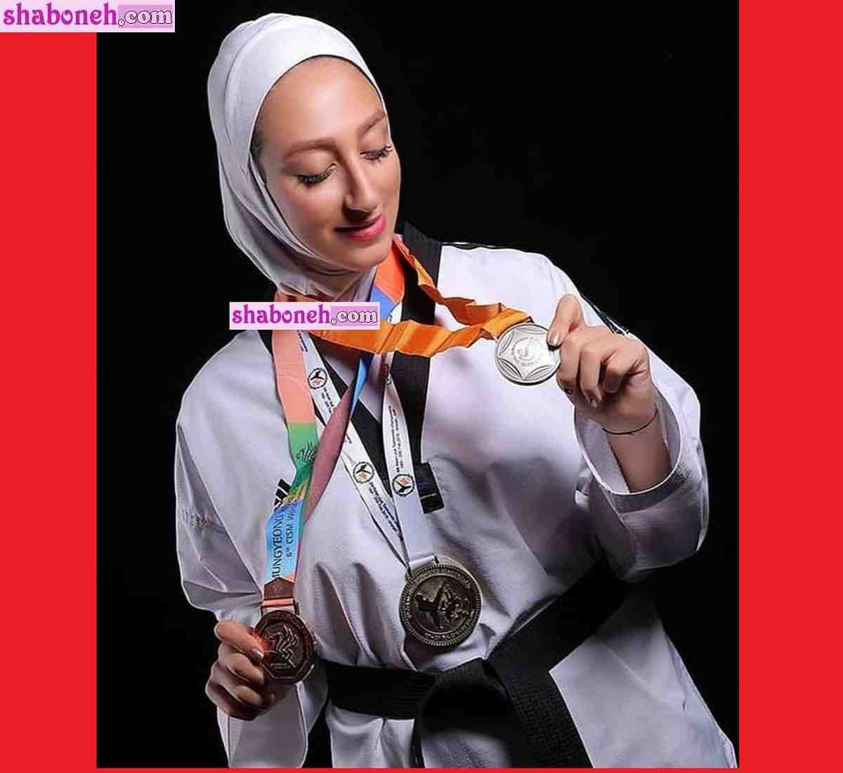 بیوگرافی فاطمه روحانی تکواندوکار و همسرش و ماجرای پناهندگی