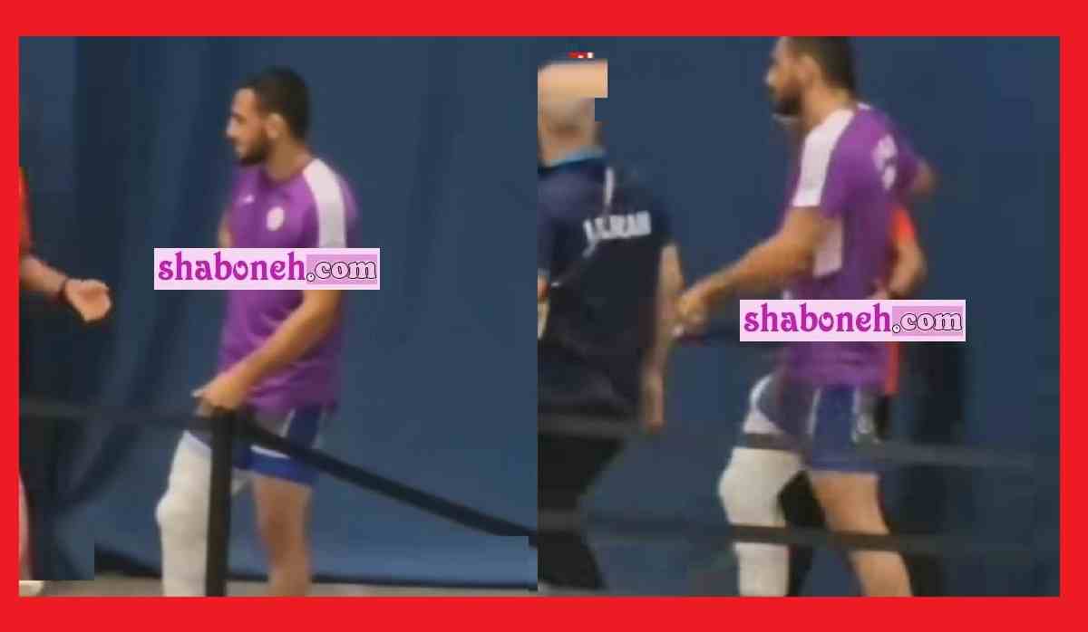 ماجرای گچ پای امیرعلی آذرپیرا و شکستگی پایش مقابل حریف اسرائیلی