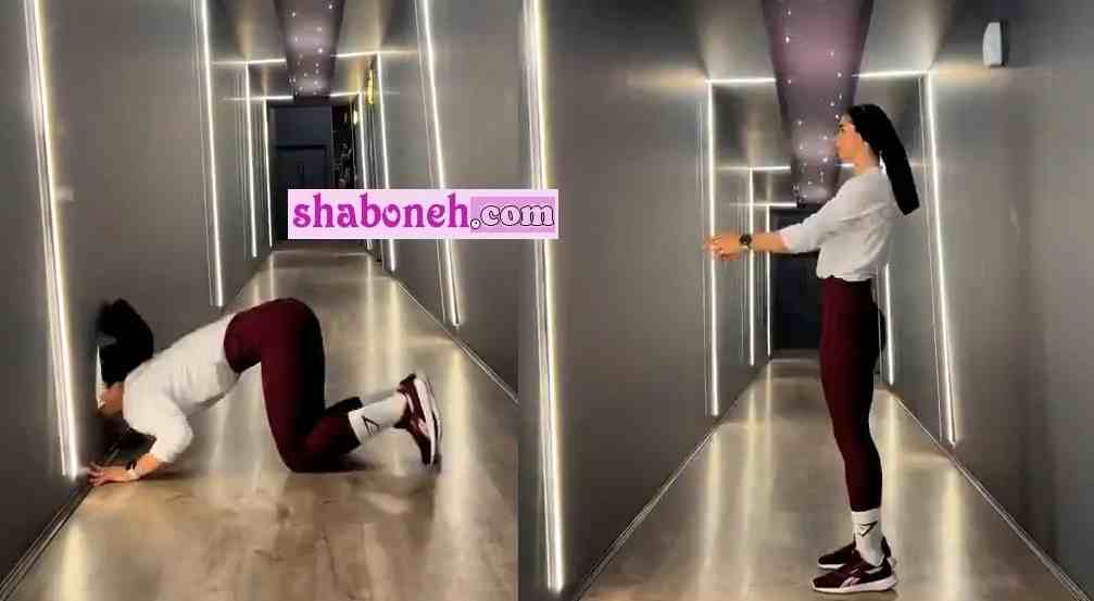فیلم کامل زهرا کریمی کبدی کار با پشتک زدن ناموفق مصدوم شد