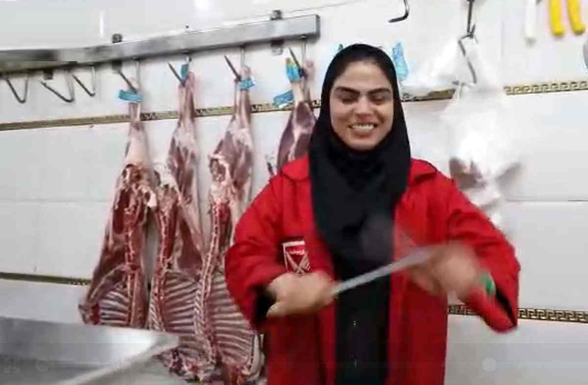 بیوگرافی زهرا سادات عظیمی دختر قصاب کیست +فیلم و اینستاگرام