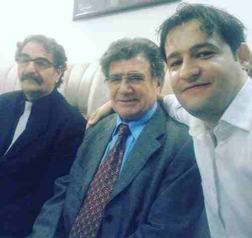 بیوگرافی بهمن بابازاده خبرنگار موسیقی و همسرش +عکس