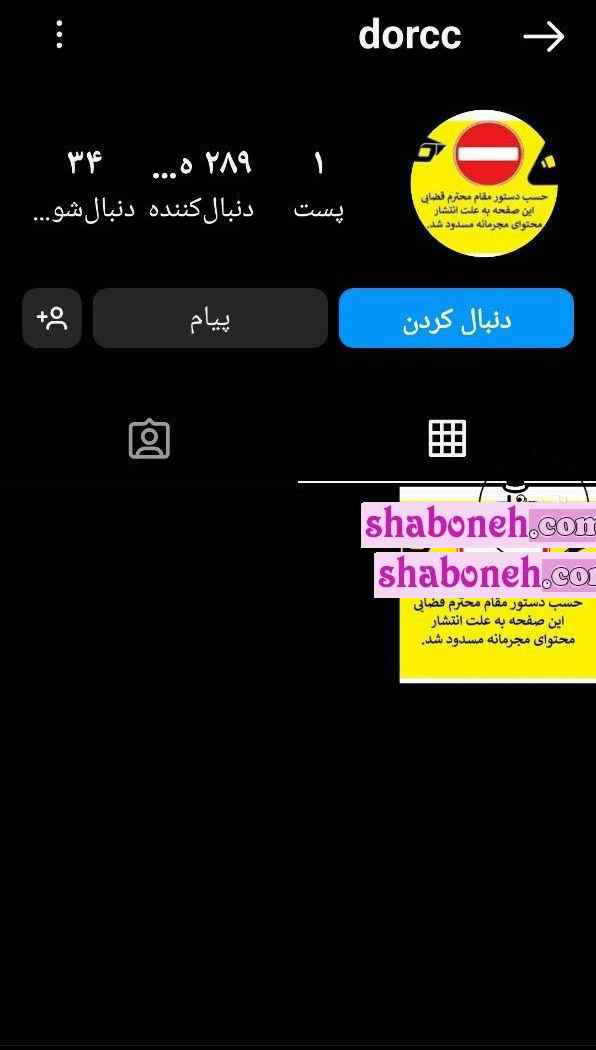 علت بسته شدن پیج اینستاگرام دورچی مشخص شد