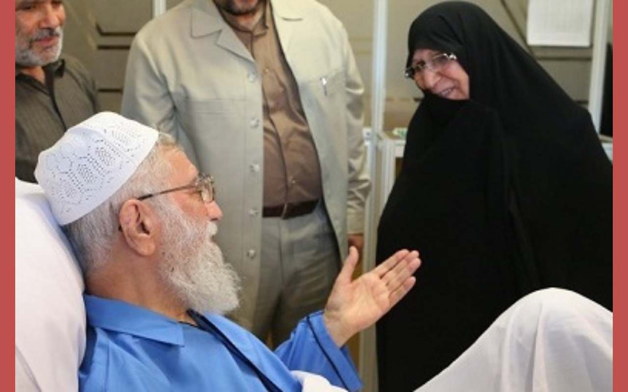 پیام تبریک زهرا مصطفوی دختر امام خمینی به رهبر انقلاب برای حمله حماس