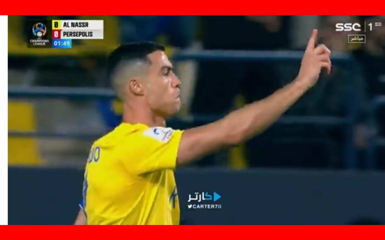 فیلم اقدام جوانمردانه رونالدو در بازی پرسپولیس به داور گفت پنالتی نبود