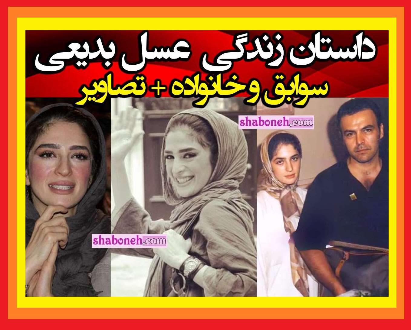 بیوگرافی عسل بدیعی از طلاق فریبرز عرب نیا تا فوت +عکس و سوابق