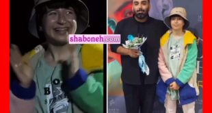ملیکا دختر پیک موتوری کیست +فیلم حضور در کنسرت مسعود صادقلو