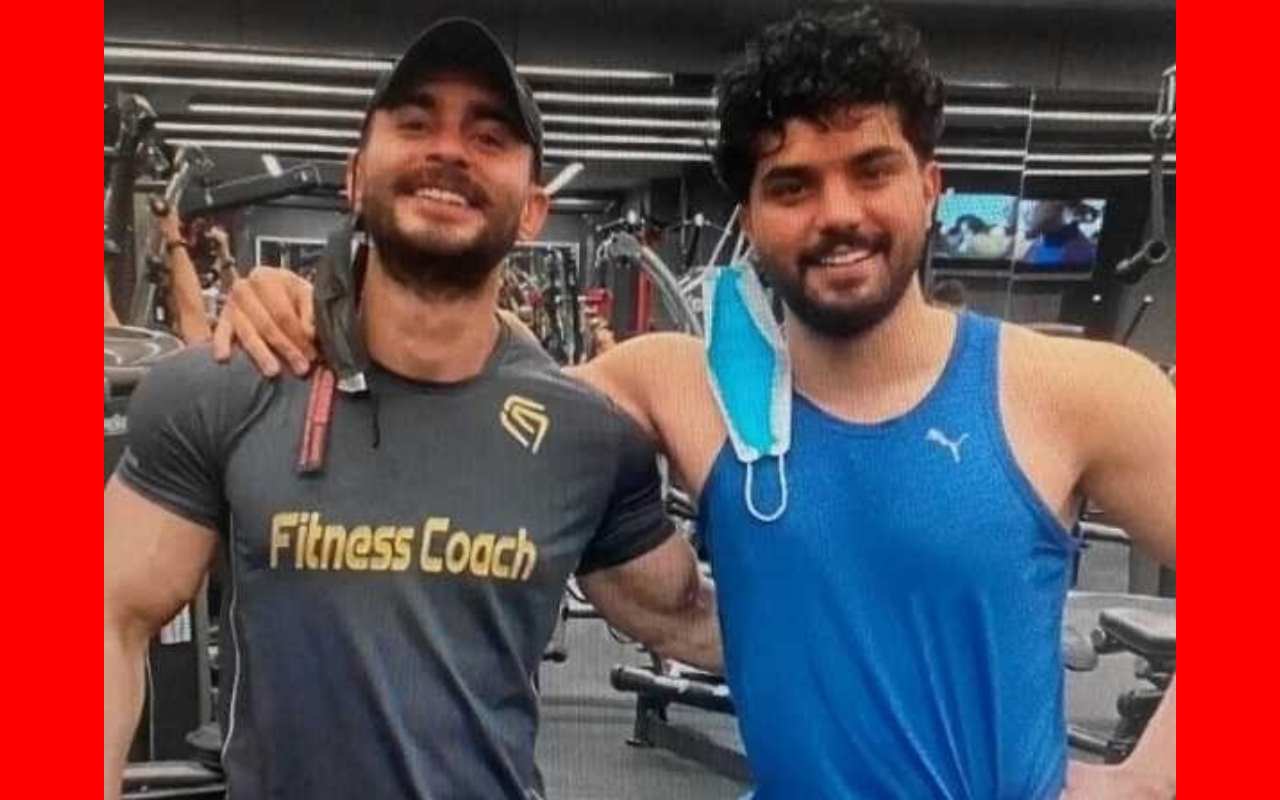 ورزش سینا مهراد با آهنگ صادق بوقی جنجال شد