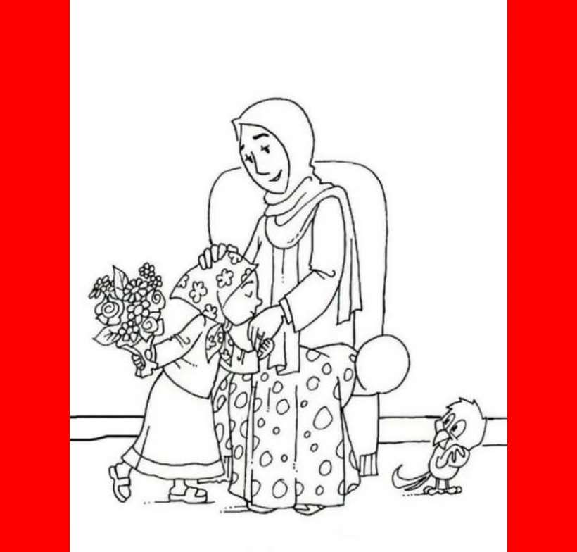  نقاشی روز مادر آسان ساده و زیبا + کودکانه و نوجوان