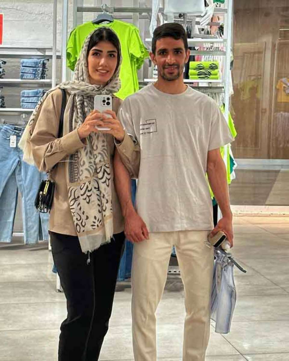 بیوگرافی حسین پاپی فوتبالیست کجاست +همسرش الهام فرهمند 