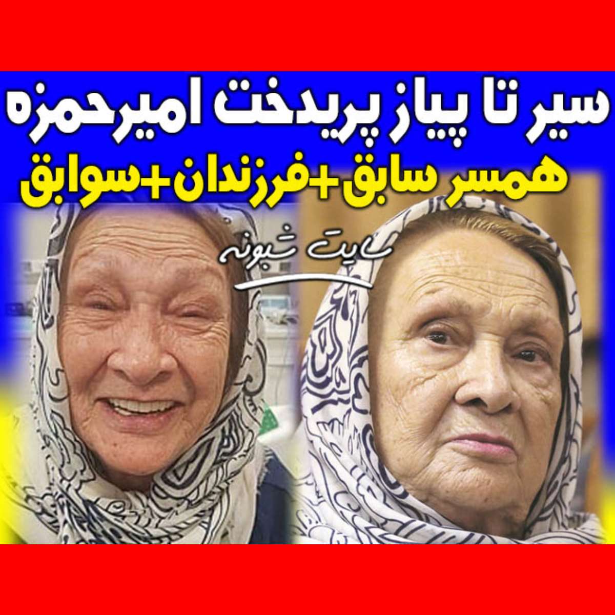 بیوگرافی پریدخت امیرحمزه بازیگر و همسر اول و دوم و فرزندان +عکس