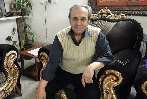 بیوگرافی مهدی علمداری استاد قلمزنی و همسرش +علت فوت