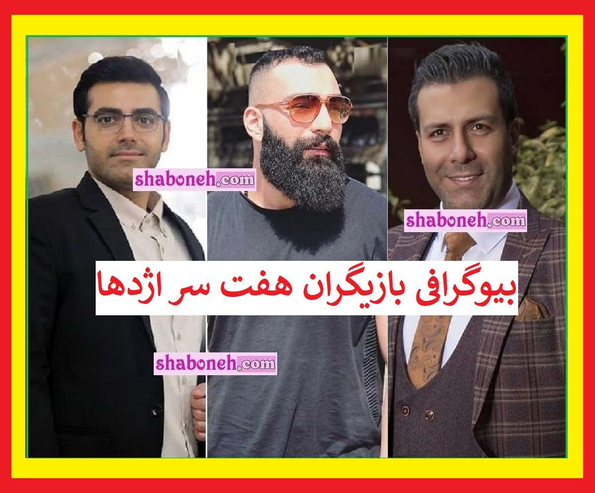 بیوگرافی بازیگران سریال هفت سر اژدها با نقش +عکس و داستان