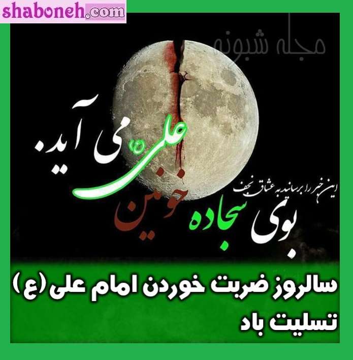  متن سوزناک ضربت خوردن حضرت علی علیه سلام و شب قدر +استوری