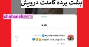 پشت پرده کامنت درویش زیر پست کاملیا فلاح