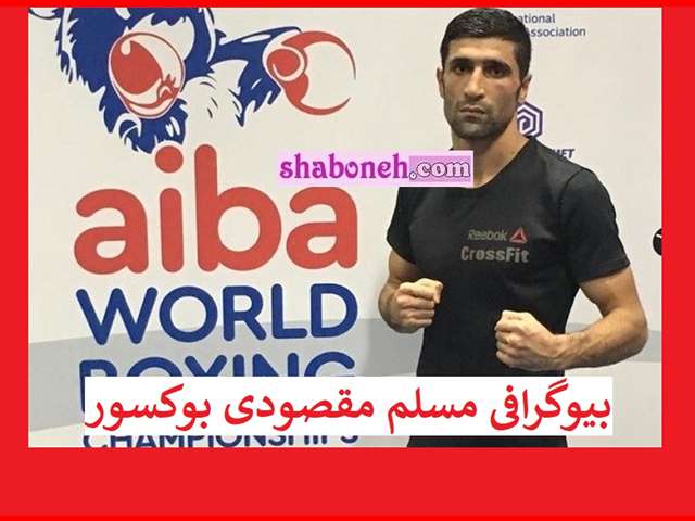 مسلم مقصودی بوکسور کیست و الان کجاست + بیوگرافی