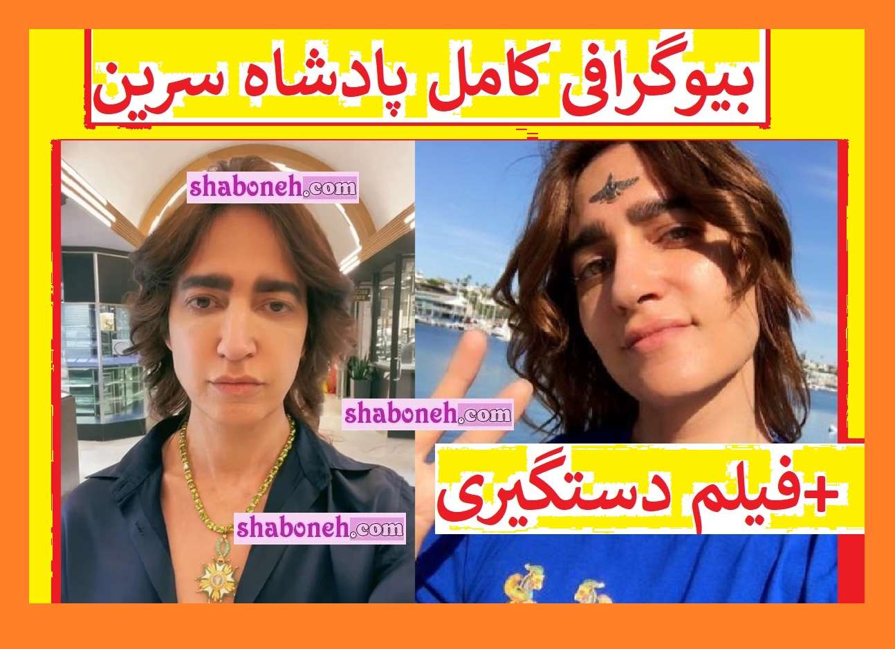 بیوگرافی شاهزاده سرین بدیعی کیست +فیلم دستگیری در کرج و عکس