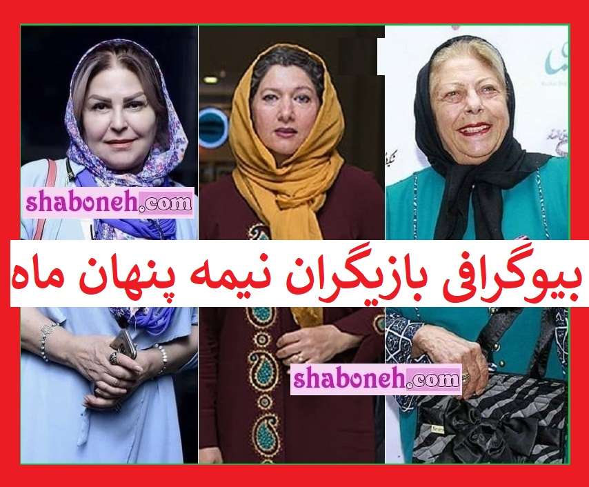 بیوگرافی بازیگران سریال نیمه پنهان ماه با نقش +عکس و داستان