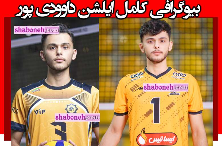 بیوگرافی ایلشن داوودی پور والیبالیست الان کجاست + سوابق