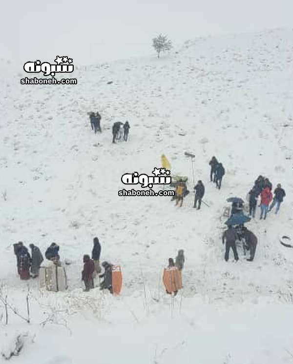 لحظه پرت شدن سعید آقاخانی از کوه در سریال نون خ 5