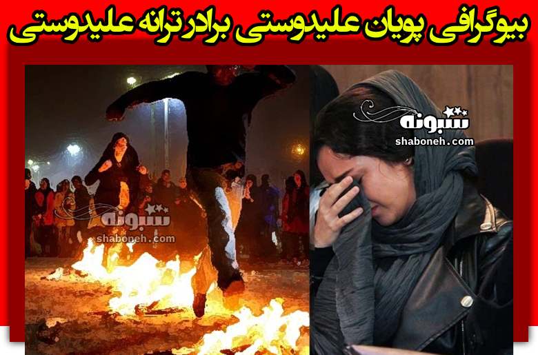 بیوگرافی پویان علیدوستی برادر ترانه علیدوستی کیست +علت فوت و مرگ